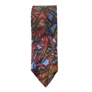 Muse's George Muse Abstract‎ Art Silk Necktie Menswear Business Casual